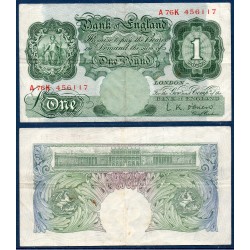 Grande Bretagne Pick N°369c TTB Billet de banque 1 livre 1955-1960