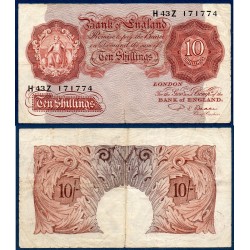 Grande Bretagne Pick N°368b TB billet de banque 10 shillings 1949-1955