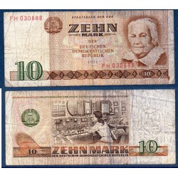Allemagne RDA Pick N°28a, B Billet de banque de 2 Mark 1971