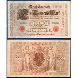 Allemagne Pick N°44b, Spl Billet de banque de 1000 Mark 1910