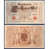 Allemagne P.44b, Spl Billet de 1000 Mark 1910 rouge 7 digit