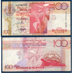 Seychelles Pick N°39, Billet de banque de 100 Rupees 1998