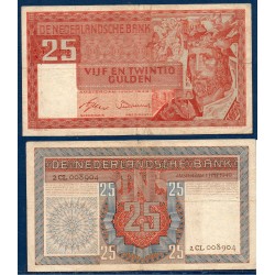 Pays Bas Pick N°84, TB Billet de Banque de 25 Gulden 1949
