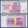 Zimbabwe Pick N°82, TTB Billet de banque de 500 millions de Dollars 2008