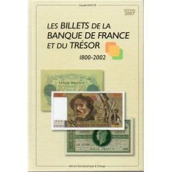 Les billets de la banque de france et du trésor par Claude Fayette