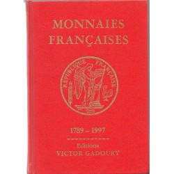 Gadoury 1997 cotation monnaies françaises de 1789 à 1997