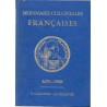 Gadoury 1988 cotation monnaies coloniales françaises de 1670 à 1988