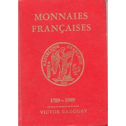 Gadoury 1989 cotation monnaies françaises de 1789 à 1989