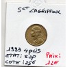 5 centimes Lagriffoul 1993 4 plis Sup, France pièce de monnaie