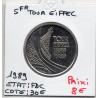 5 francs Tour eiffel Nickel 1989 FDC, France pièce de monnaie