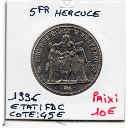 5 francs Hercule Nickel 1996 FDC, France pièce de monnaie