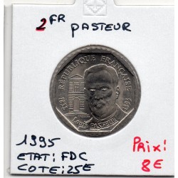2 francs Pasteur Nickel 1995 FDC, France pièce de monnaie
