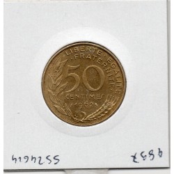 50 centimes Lagriffoul 1962 3 plis Sup, France pièce de monnaie