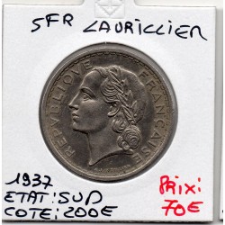 5 francs Lavrillier 1935 Sup+, France pièce de monnaie