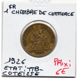 Bon pour 1 franc Commerce Industrie 1926 TTB-, France pièce de monnaie