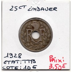 25 centimes Lindauer 1938 TTB, France pièce de monnaie