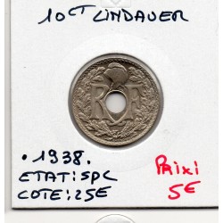 Pièce de 10 centimes Lindauer - .1938. - Spl - F.139/2