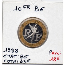 10 francs Génie bastille 1998 BE FDC, France pièce de monnaie