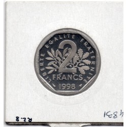 2 francs Semeuse Nickel 1998 BE, France pièce de monnaie