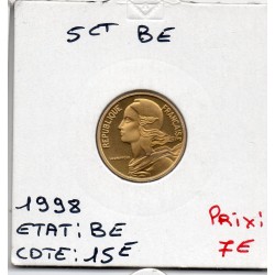 5 centimes Lagriffoul 1998 BE FDC, France pièce de monnaie