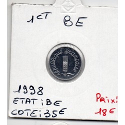 1 centime Epi 1998 BE FDC, France pièce de monnaie