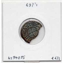 Denier de Blois Charles II le Chauve (843-877) pièce de monnaie Carolingienne