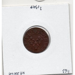 Double Tounois 1640 E TB Louis XIII pièce de monnaie royale