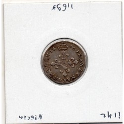 4 Sols des traitants 1676 A Paris TTB+ Louis XIV pièce de monnaie royale