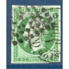 Timbre France Yvert No 12b Type Empire 5c Vert foncé Oblitéré CaD Type 15