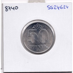 Allemagne RDA 50 pfennig 1982, Spl KM 12 pièce de monnaie