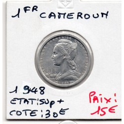 Cameroun 1 franc 1948 Sup+, Lec 20 pièce de monnaie