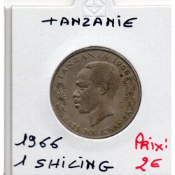 Tanzanie 1 shilling 1966 TTB, KM 4 pièce de monnaie