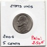 Etats Unis 5 cents 2004 P Spl, KM 361 pièce de monnaie