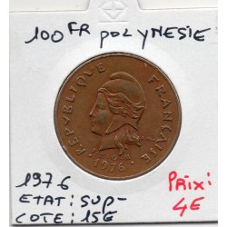 Polynésie Française 100 Francs 1976 Sup-, Lec 124 pièce de monnaie