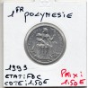 Polynésie Française 1 Franc 1993 FDC, Lec 20 pièce de monnaie