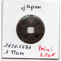 Japon Shoguna 1 mon 1626-1637 TTB,  KM C1 pièce de monnaie
