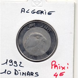 Algérie 10 dinars 1413 AH - 1992 TTB+ KM 124 pièce de monnaie
