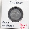 Algérie 10 dinars 1432 AH - 2011 TTB+ KM 124 pièce de monnaie