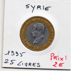 Syrie 25 Livres 1415 AH - 1995 TTB, KM 122 pièce de monnaie