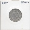 Allemagne 50 reichspfennig 1942 G, Sup KM 96 pièce de monnaie