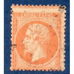 Timbre France Yvert No 23 Empire 40c orange Oblitéré