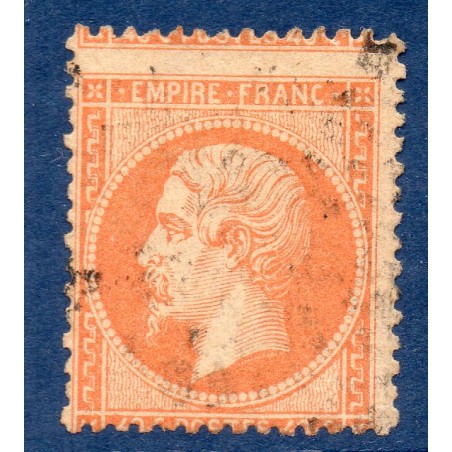 Timbre France Yvert No 23 Empire 40c orange Oblitéré