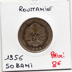 Roumanie 50 bani 1956 TTB+, KM 86 pièce de monnaie