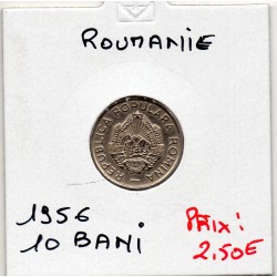 Roumanie 10 bani 1956 Sup, KM 84.3 pièce de monnaie