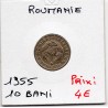 Roumanie 10 bani 1955 Sup, KM 84.3 pièce de monnaie