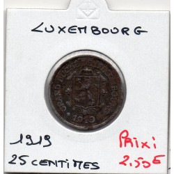 Luxembourg 25 centimes 1919 TTB, KM 32 pièce de monnaie