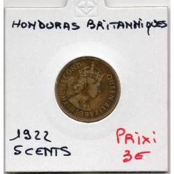 Honduras Britanique 5 cents 1972 TTB, KM 31 pièce de monnaie