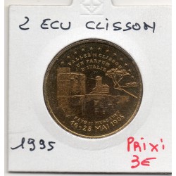 2 Ecus Clisson 1995 piece de monnaie € des villes