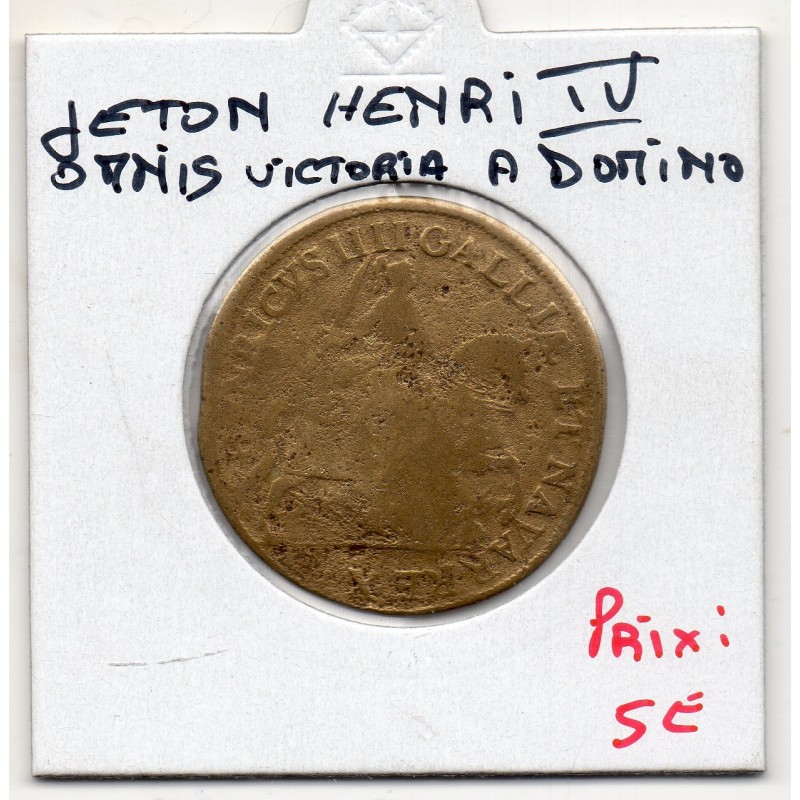 Jeton Henri IV, OMNIS VICTORIA A DOMINO