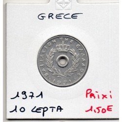 Grece 10 Lepta 1971 Sup, KM 78 pièce de monnaie
